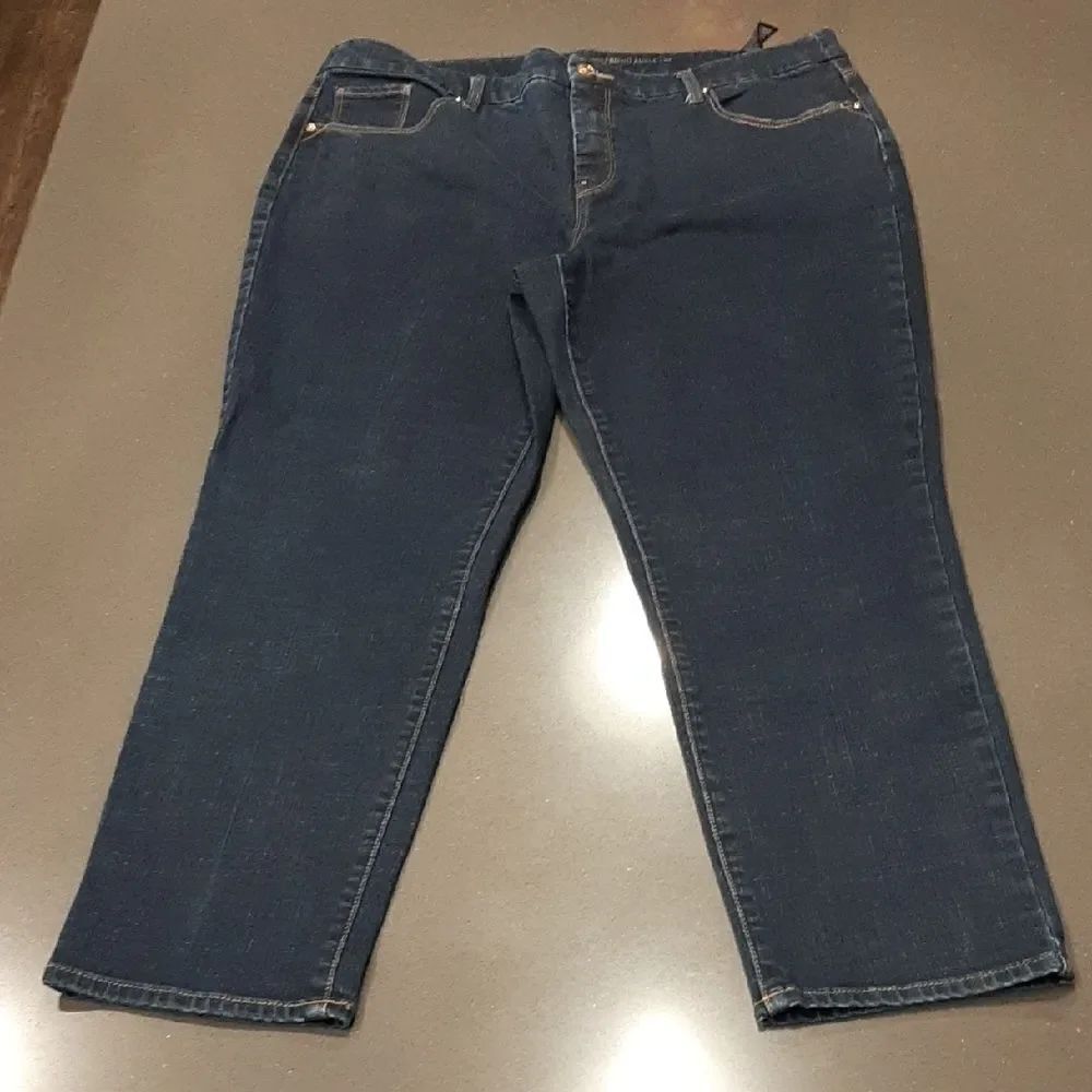 Chico's Dark Blue Ankle Jeans